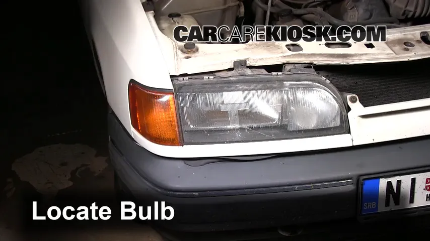 1994 Ford Scorpio GL 2.0L 4 Cyl. Lights Headlight (replace bulb)